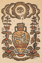 Amfora, ilustrácia k zbierke Žofia Valentína Beniaka